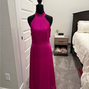 NWT Banana Republic Vibrant Pink Dress